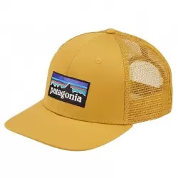 PATAGONIA CASQT P-6 LOGO CABIN GOLD Casquettes Chapeaux Mode Lifestyle 1-108071