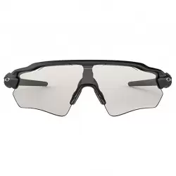 OAKLEY LUN RADAR EV PATH STEEL / CLEAR 50% BLACK IRID PHOTO Lunettes Homme 1-109474