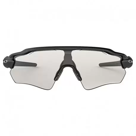 OAKLEY LUN RADAR EV PATH STEEL / CLEAR 50% BLACK IRID PHOTO Lunettes Homme 1-109474