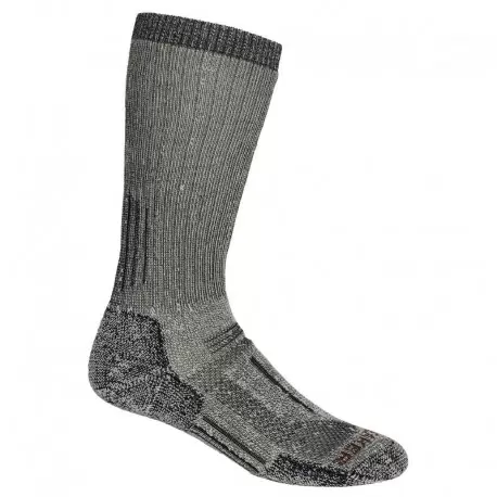 ICEBREAKER CHO7 SK FE MOUNTAINEER MID CALF JET ESPRESSO CHAUSSETTES SKI 1-105597