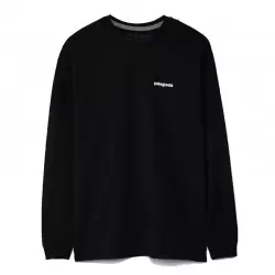 PATAGONIA TS P6 LOGO BLACK T-Shirts Randonnée - Polos Randonnée 1-108070