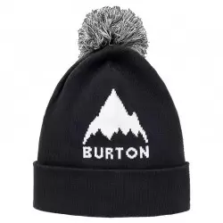 BURTON SNOWBOARD BONNET TROPE TRUE BLACK Bonnets Ski - Bonnets Snow 1-109237