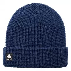 BURTON SNOWBOARD BONNET WAFFLE DRESS BLUE Bonnets Ski - Bonnets Snow 1-109240