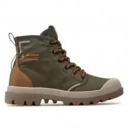 PALLADIUM CH LOIS PAMPA LITE+ RECYCLE WP+ OLIVENIGHT/BTRNUT Chaussures Sneakers 1-109491