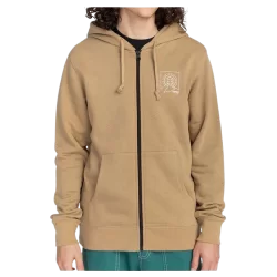 ELEMENT SWEAT CAP ZIP URSA KHAKI Sweat Skateboard 1-109593