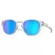 OAKLEY LUN LATCH MATTE CLEAR / PRIZM SAPPHIRE POLARIZED Lunettes Loisirs Vélo 1-110119