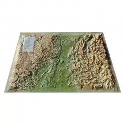 CARTE 3D RELIEF DROME ARDECHE Caméra Randonnée - Vidéo Randonnée - GPS Randonnée 1-110549