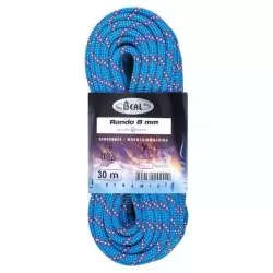 BEAL CORDE RANDO 8MM 30M BLUE Corde Escalade 1-110796