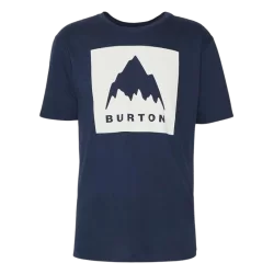 BURTON SNOWBOARD TS MOUNTAIN HIGH DRESS BLUE T-shirts Skateboard / Polos Skateboard / Chemises Skateboard 1-111074