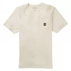 BURTON SNOWBOARD TS COLFAX STOUT WHITE T-shirts Skateboard / Polos Skateboard / Chemises Skateboard 1-111075