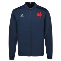 LE COQ SPORTIF FFR PRESENTATION FZ SWEAT 22/23 M Pulls Fitness Training / Sweats Fitness Training 1-112436