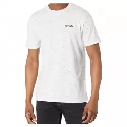 OAKLEY TS RETRO HEATHERED WHITE T-Shirts Mode Lifestyle / Polos Mode Lifestyle / Chemises Mode Lifestyle 1-112443