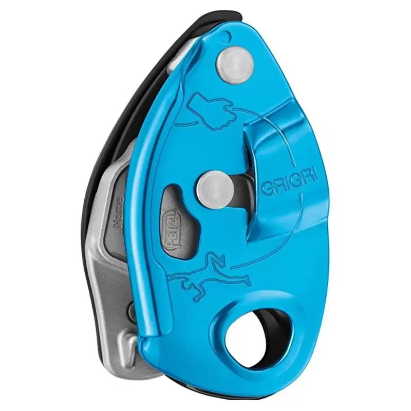 Petzl Auto-assurage escalade - Dual Connect Adjust - blue