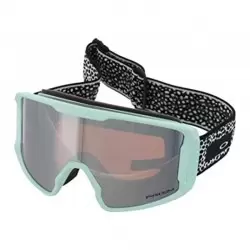 OAKLEY MASQUE LINE MINER M WHITE HABITAT / PRIZM BLACK IRIDIUM Masques Ski / Masques Snow 1-106018