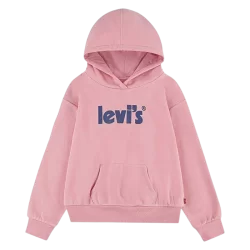 LEVIS KIDS LVG POSTER LOGO HOODIE Pulls Mode Lifestyle / Sweats Mode Lifestyle 1-107925