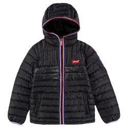 LEVIS KIDS LVB COLOR BLOCK MID WT PUFFER Vestes Mode Lifestyle / Blousons Mode Lifestyle 1-107981