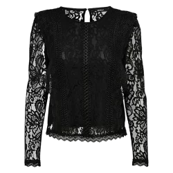 ONLY TOP KARO LACE T-Shirts Mode Lifestyle / Polos Mode Lifestyle / Chemises Mode Lifestyle 1-112534