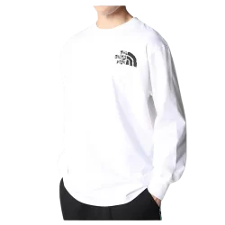 THE NORTH FACE M L/S PRINTED HEAVYWEIGHT TEE T-Shirts Mode Lifestyle / Polos Mode Lifestyle / Chemises Mode Lifestyle 1-114890