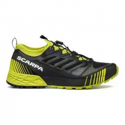 SCARPA CH TRAIL RIBELLE RUN BLACK LIME Chaussures Trail 1-109621