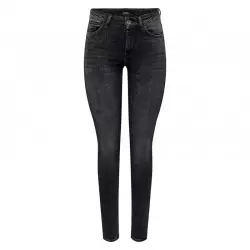 ONLY JEAN FE BLUSH MID SKINNY WASHED BLACK Pantalons Mode Lifestyle / Shorts Mode Lifestyle 1-111688