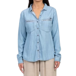 SUN VALLEY CHEMISE ML T-Shirts Mode Lifestyle / Polos Mode Lifestyle / Chemises Mode Lifestyle 1-114316