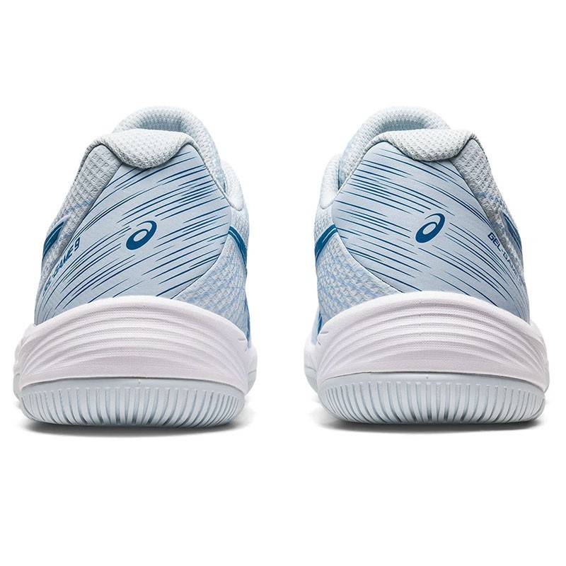 Chaussures Asics Gel Game 9 Homme Blanc/Bleu - Sports Raquettes