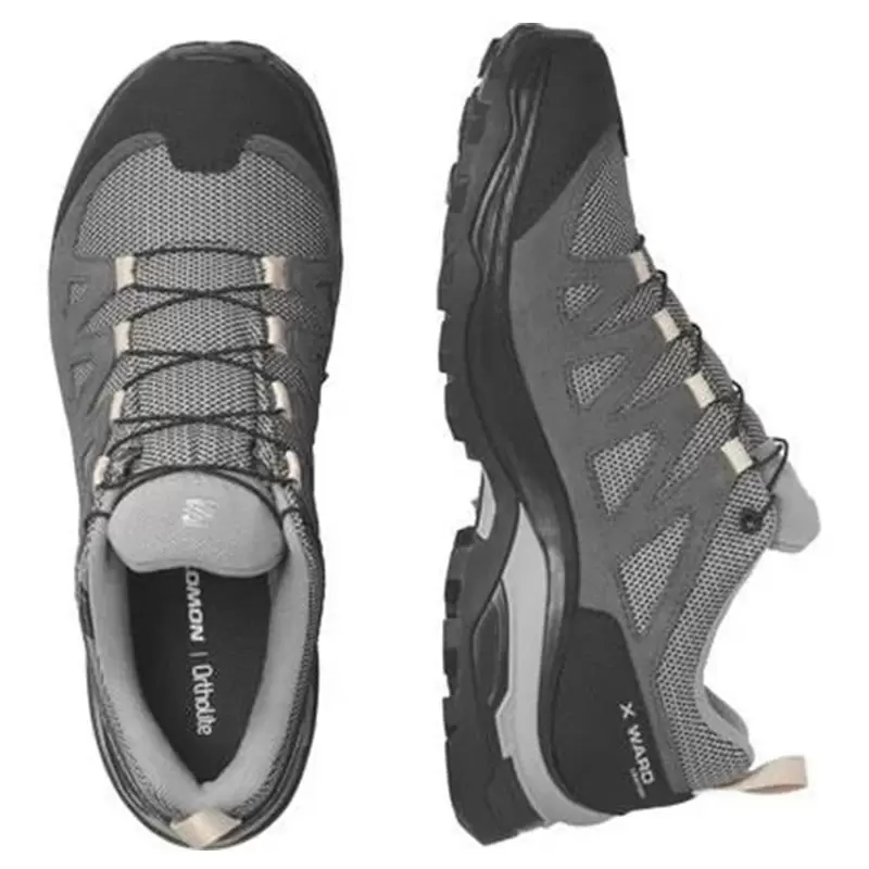 SALOMON SHOES X WARD LEATHER GTX W Chaussures Basse Randonn e spo