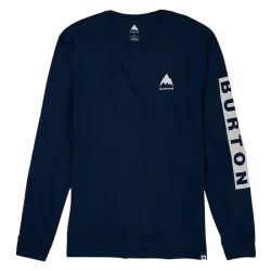 BURTON SNOWBOARD TS ML ELITE DRESS BLUE T-shirts Skateboard / Polos Skateboard / Chemises Skateboard 1-113337