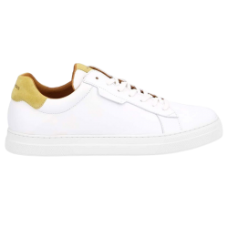 SCHMOOVE CH LOIS SPARK CLAY NAPPA SUEDE WHITE CHAMPAGNE Chaussures Sneakers 1-113005