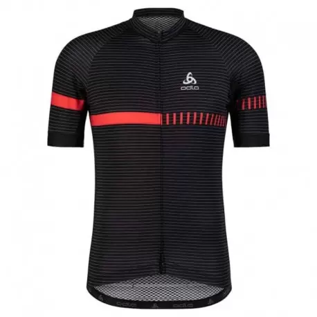 ODLO MAILLOT MC ZIP INTEGRAL PERFORMANCE Maillots Vélo 1-112384