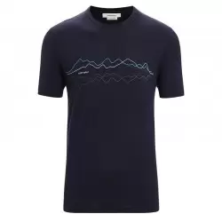 ICEBREAKER TS TECH LITE II T-Shirts Randonnée - Polos Randonnée 1-112952