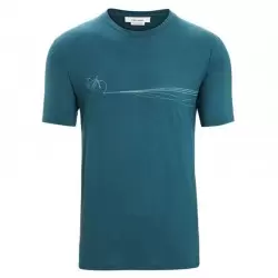 ICEBREAKER TS TECH LITE II T-Shirts Randonnée - Polos Randonnée 1-112953