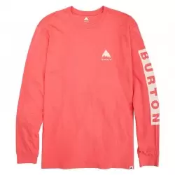 BURTON SNOWBOARD TS ML ELITE CORALLIUM T-shirts Skateboard / Polos Skateboard / Chemises Skateboard 1-113349