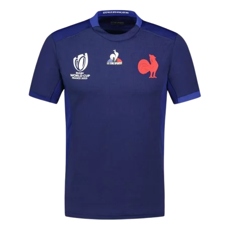 LE COQ SPORTIF FFR XV MAILLOT REPLICA SS CDM M PBLUE IN Maillots Rugby 1-117121