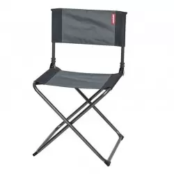 CHAISE PLIANTE GRIS NOIR    