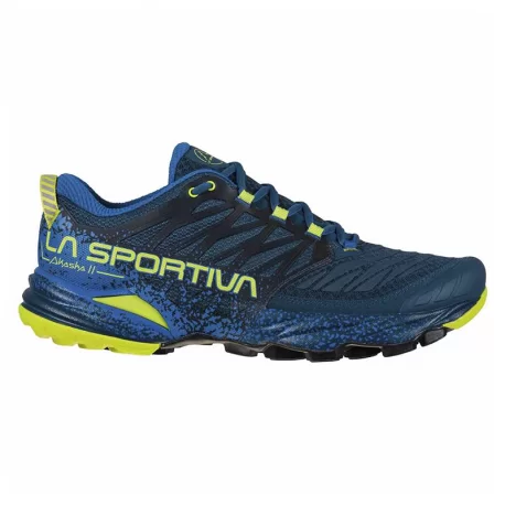 LA SPORTIVA CH RUN AKASHA II STORM BLUE LIME Chaussures Running 1-115461