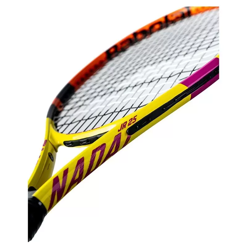 Raquette de tennis légère Wilson Roger Federer pour enfants, noir/rouge, 25  po