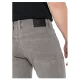 PANT 5 POCHES STONE GRAY    