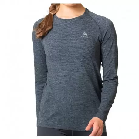 ODLO T-SHIRT CREW NECK L/S ESSENTIAL SEAMLESS Vêtements Running 1-116143