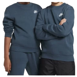 NIKE K NSW CLUB FLC CREW LS LBR Pulls Mode Lifestyle / Sweats Mode Lifestyle 0-2468