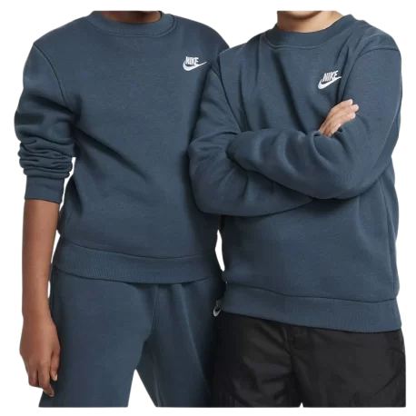 NIKE K NSW CLUB FLC CREW LS LBR Pulls Mode Lifestyle / Sweats Mode Lifestyle 0-2468