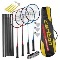 DUNLOP C BR TOURNAMENT 4 PLAYER SET G4 Raquettes Badminton 1-120139