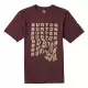 BURTON SNOWBOARD TS VIRGA ALMANDINE T-shirts Skateboard / Polos Skateboard / Chemises Skateboard 1-118649