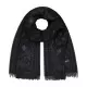 ECHARPE PAIZER SCARF BLACK    