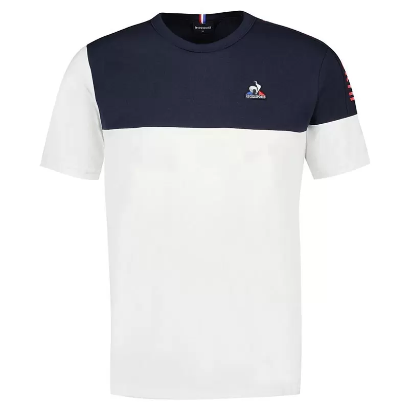 LE COQ SPORTIF TRI TEE SS N2 M T Shirts Mode Lifestyle Polos Mode