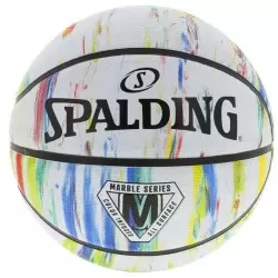 SPALDING MARBLE SERIES RAINBOW SZ7 RUBBER BASKETBALL Accessoires Basket 1-121018