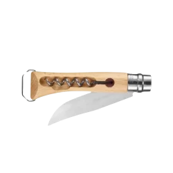 COUTEAU N°10 TIRE BOUCHON DECAPSULEUR HETRE    