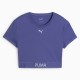 W PUMA STRONG TEE - SHORT    