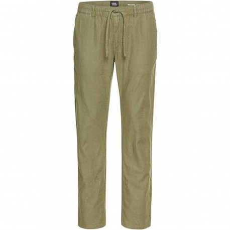 PANT CHINO LIN DUSTY KHAKI    