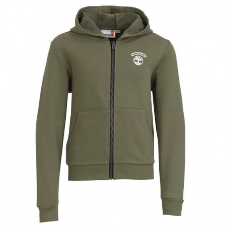 * CARDIGAN ZIPPE AVEC CAPUCHE EN MOLLETON    